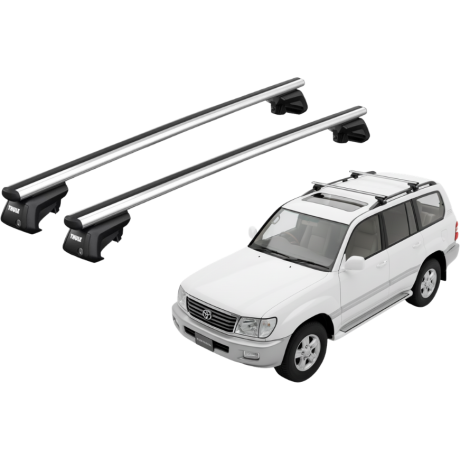 Barras THULE SmartRack XT AluBar para autos TOYOTA Land Cruiser 1998 a 2002