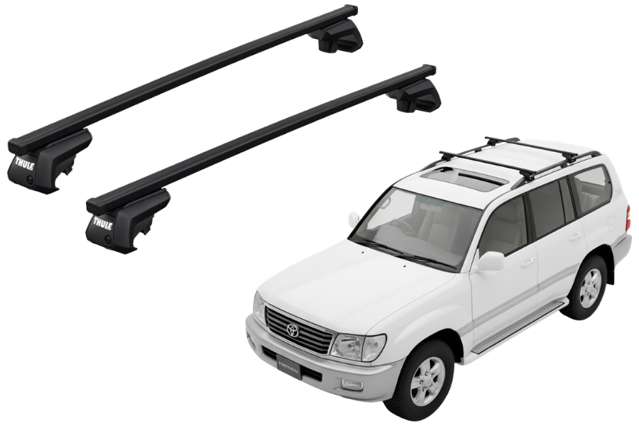 Barras THULE SmartRack XT para autos TOYOTA Land Cruiser 1998 a 2002