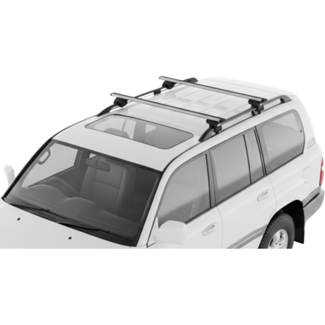 Barras THULE EVO WingBar para autos TOYOTA Land Cruiser 100 1998 a 2001