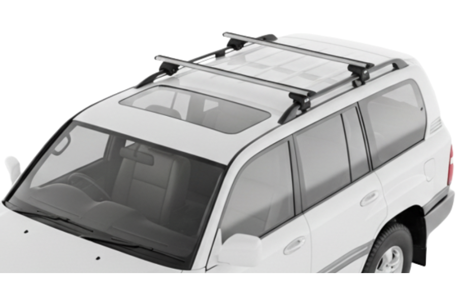 Barras THULE EVO WingBar para autos TOYOTA Land Cruiser 100 1998 a 2001