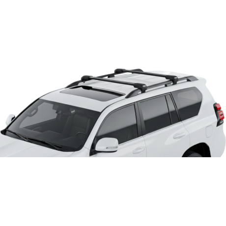 Barras THULE EDGE Flush para autos TOYOTA Land Cruiser 150 desde 2009 - 2023 negro