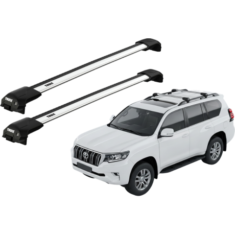 Barras THULE EDGE Flush para autos TOYOTA Land Cruiser 150 desde 2009 - 2023