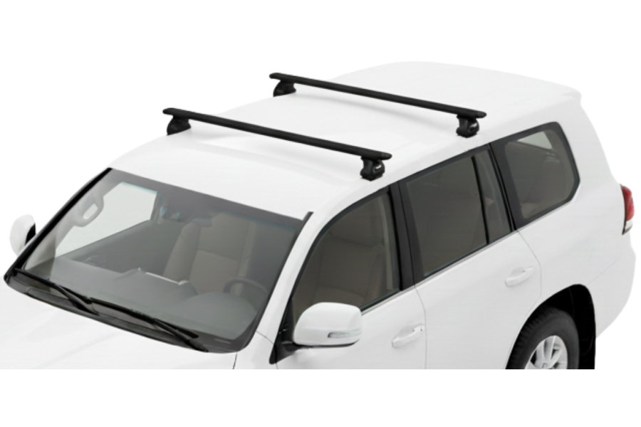 Barras THULE EVO WingBar para autos TOYOTA Land Cruiser 200 desde 2008-2021 negro
