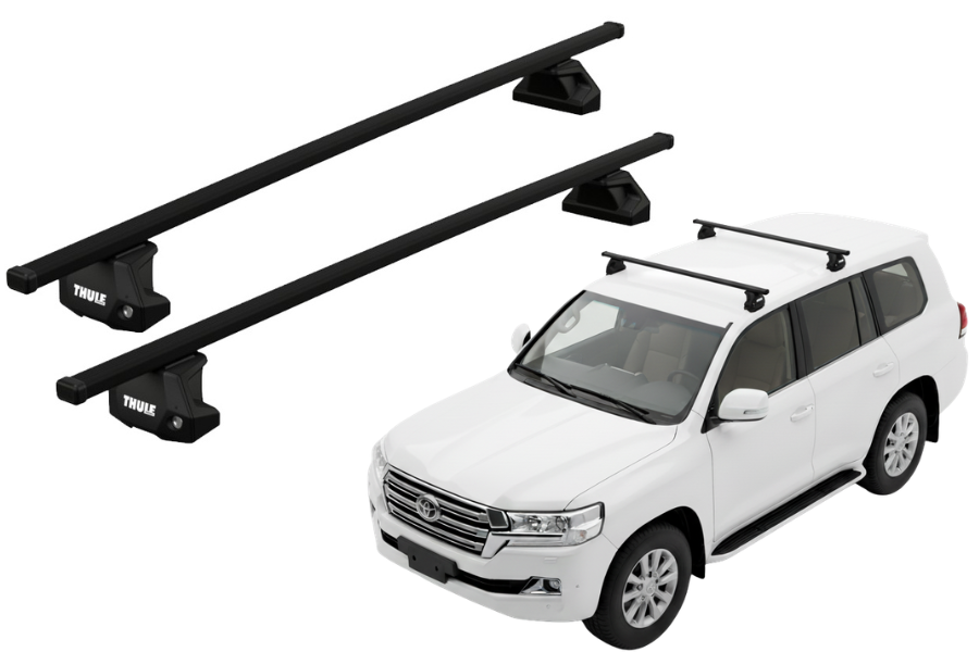 Barras THULE EVO SquareBar para autos TOYOTA Land Cruiser 200 desde 2008-2021