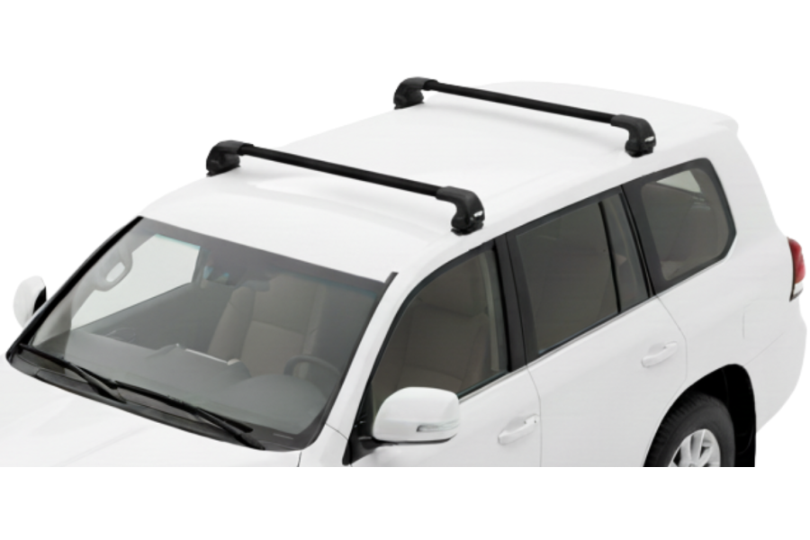 Barras THULE EDGE Flush para autos TOYOTA Land Cruiser 200 desde 2008-2021 negro