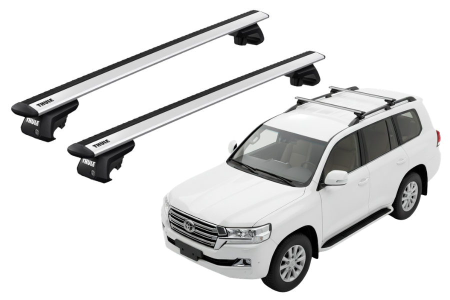 Barras THULE EVO WingBar para autos TOYOTA Land Cruiser 200 2008 a 2021