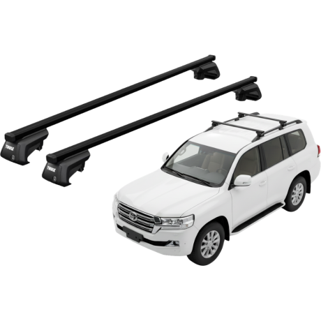 Barras THULE EVO SquareBar para autos TOYOTA Land Cruiser 200 2008 a 2021