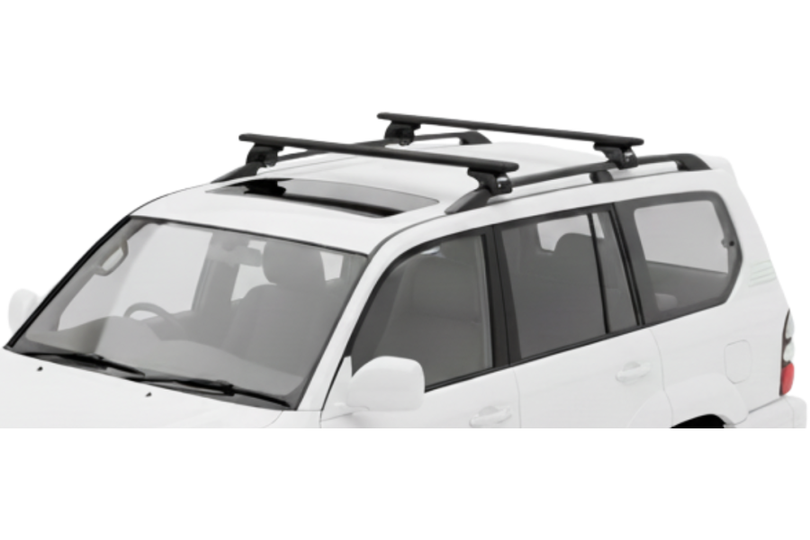 Barras THULE EVO WingBar para autos TOYOTA Land Cruiser Prado 1998 a 2002 negro