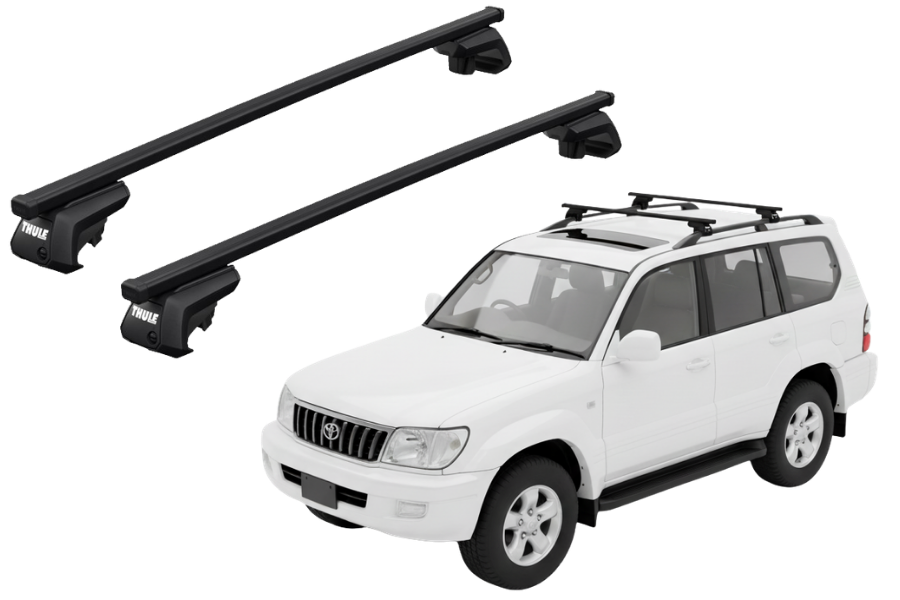 Barras THULE SmartRack XT para autos TOYOTA Land Cruiser Prado 1998 a 2002