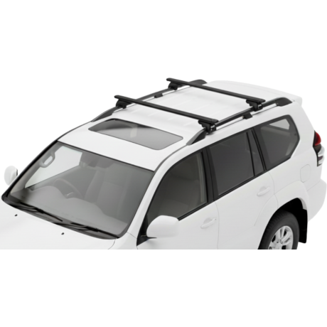 Barras THULE EVO WingBar para autos TOYOTA Land Cruiser Prado 2002 a 2009 negro