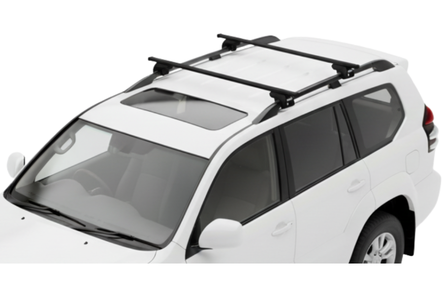 Barras THULE EVO SquareBar para autos TOYOTA Land Cruiser Prado 2002 a 2009