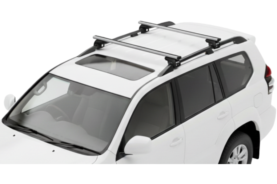 Barras THULE SmartRack XT AluBar para autos TOYOTA Land Cruiser Prado 2002 a 2009