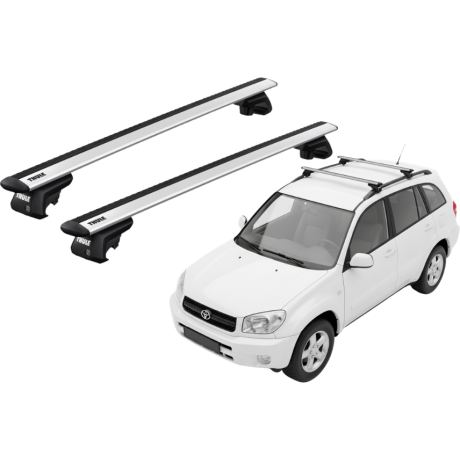 Barras THULE EVO WingBar para autos TOYOTA RAV 4 2000 a 2003