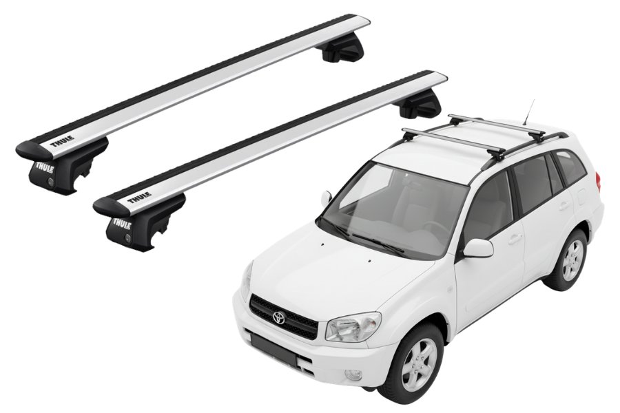 Barras THULE EVO WingBar para autos TOYOTA RAV 4 2000 a 2003