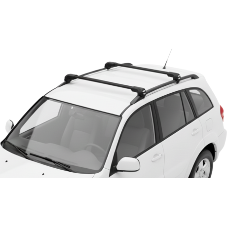 Barras THULE EDGE Flush para autos TOYOTA RAV 4 2000 a 2003 negro