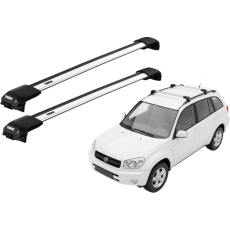 Barras THULE EDGE Flush para autos TOYOTA RAV 4 2000 a 2003