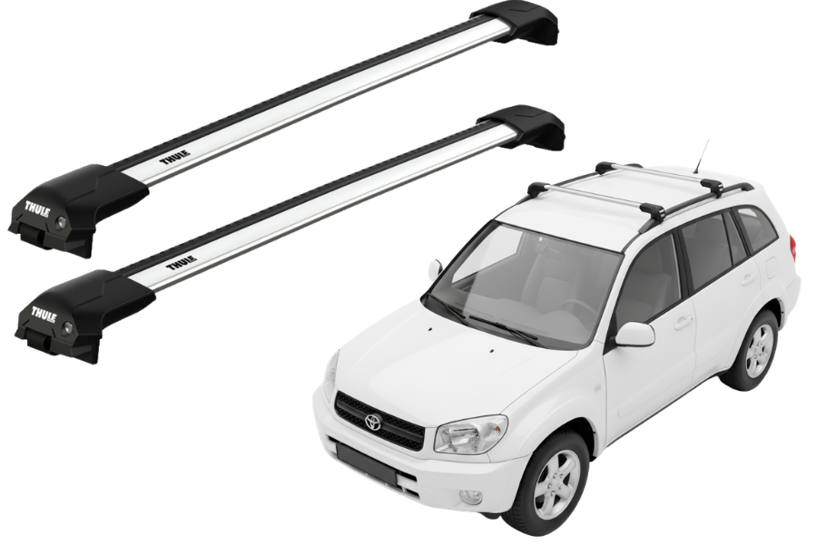 Barras THULE EDGE Flush para autos TOYOTA RAV 4 2000 a 2003