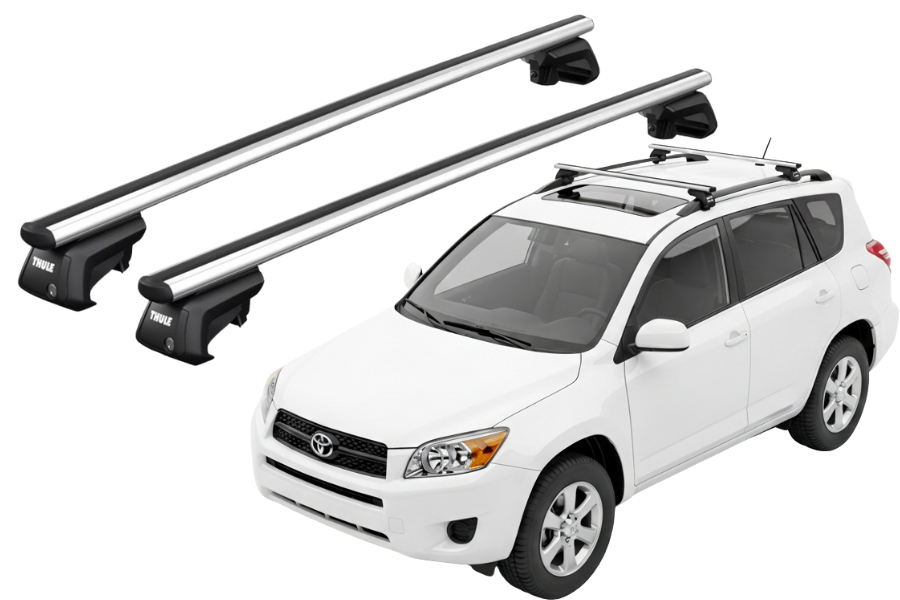 Barras THULE SmartRack XT AluBar para autos TOYOTA RAV 4 2005 a 2012