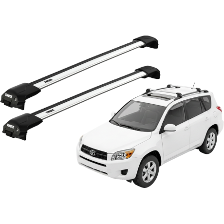 Barras THULE EDGE Flush para autos TOYOTA RAV 4 2005 a 2012