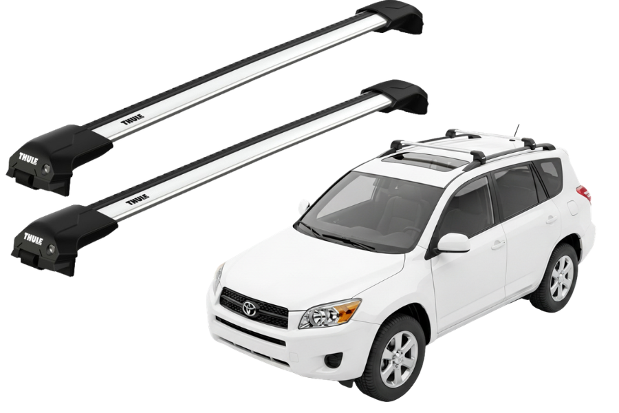 Barras THULE EDGE Flush para autos TOYOTA RAV 4 2005 a 2012