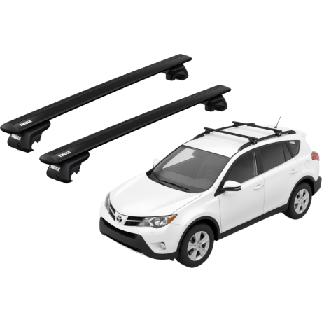 Barras THULE EVO WingBar para autos TOYOTA RAV 4 2013 a 2015 negro