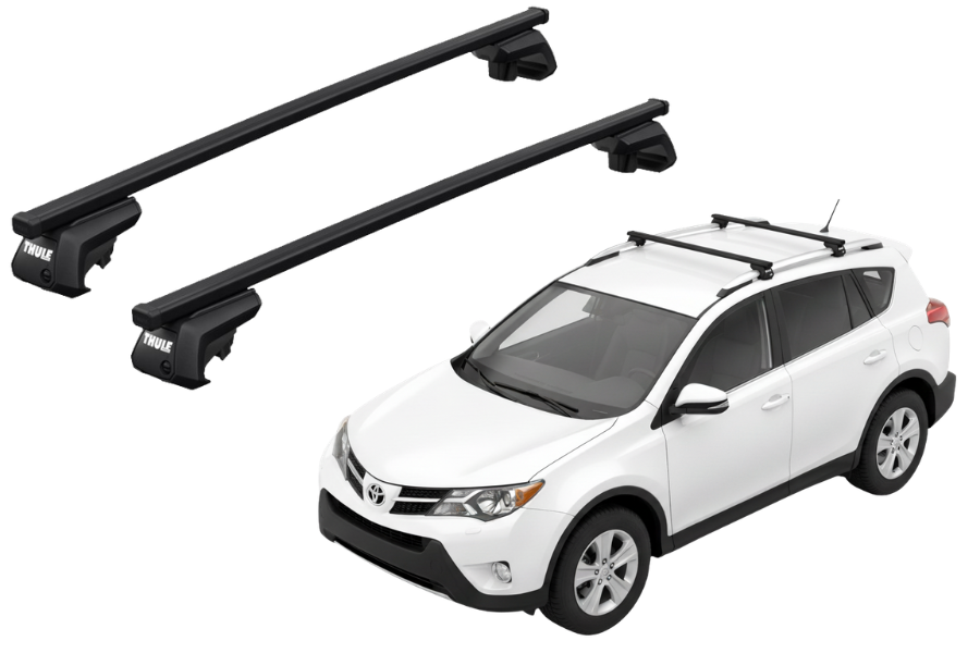 Barras THULE EVO SquareBar para autos TOYOTA RAV 4 2013 a 2015