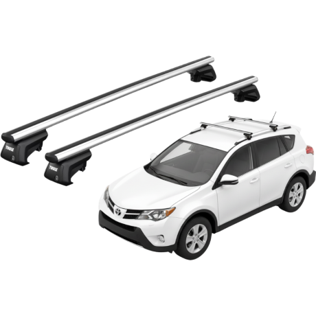 Barras THULE SmartRack XT AluBar para autos TOYOTA RAV 4 2013 a 2015