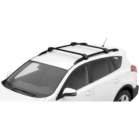 Barras THULE EDGE Flush para autos TOYOTA RAV 4 2013 a 2015 negro