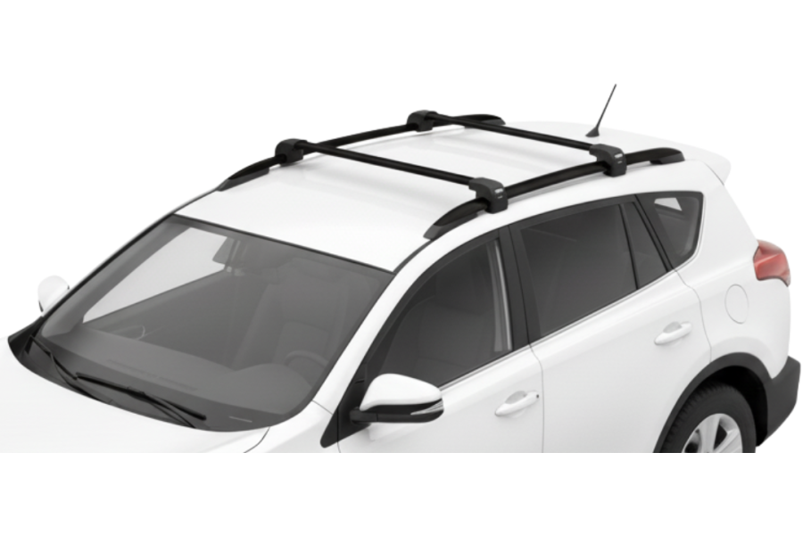 Barras THULE EDGE Flush para autos TOYOTA RAV 4 2013 a 2015 negro