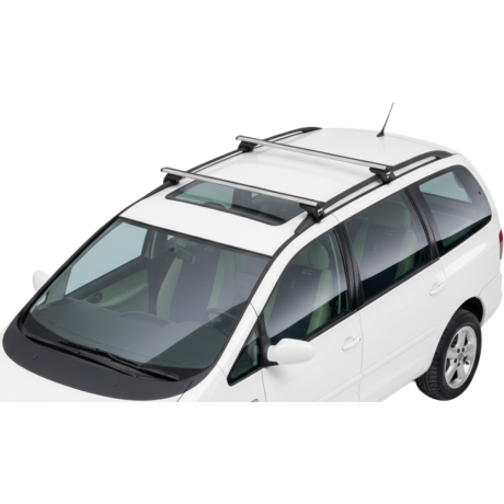 Barras THULE EVO WingBar para autos VOLKSWAGEN Sharan 1996 a 2000
