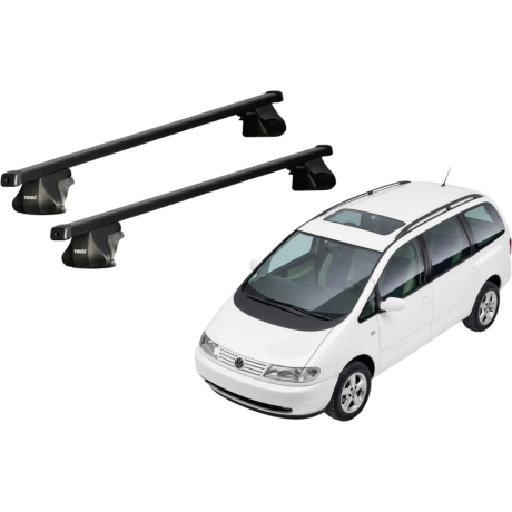 Barras THULE SmartRack para autos VOLKSWAGEN Sharan 1996 a 2000