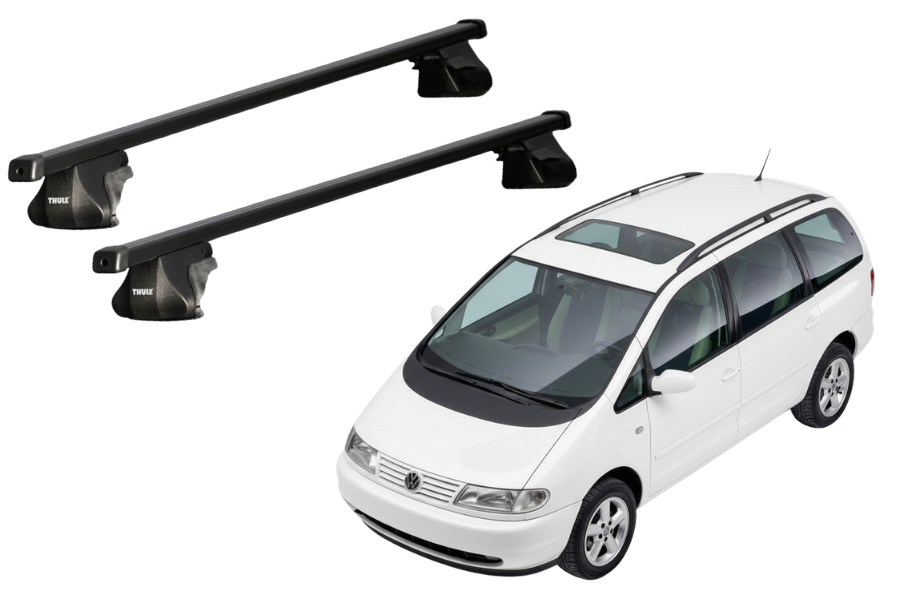 Barras THULE SmartRack para autos VOLKSWAGEN Sharan 1996 a 2000