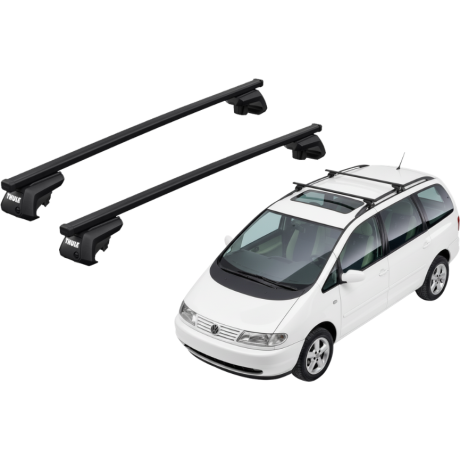 Barras THULE SmartRack XT para autos VOLKSWAGEN Sharan 1996 a 2000