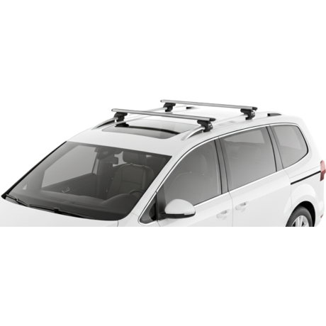 Barras THULE EVO WingBar para autos VOLKSWAGEN Sharan desde 2010