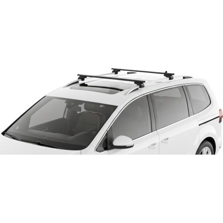 Barras THULE EVO SquareBar para autos VOLKSWAGEN Sharan desde 2010