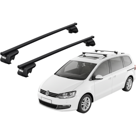 Barras THULE SmartRack XT para autos VOLKSWAGEN Sharan desde 2010