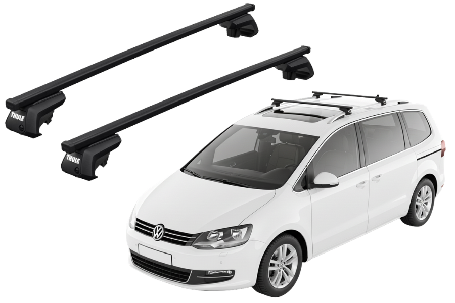 Barras THULE SmartRack XT para autos VOLKSWAGEN Sharan desde 2010