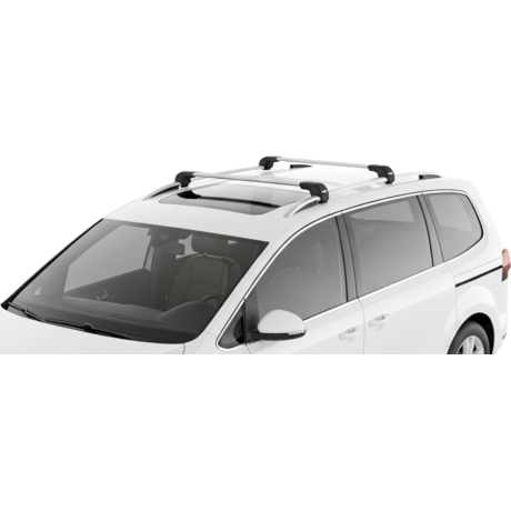 Barras THULE EDGE Flush para autos VOLKSWAGEN Sharan desde 2010