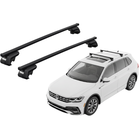 Barras THULE SmartRack XT para autos VOLKSWAGEN Tiguan Allspace desde 2017-2021