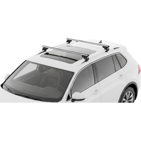 Barras THULE SmartRack XT AluBar para autos VOLKSWAGEN Tiguan Allspace desde 2017-2021