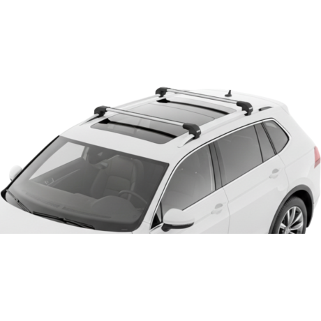 Barras THULE EDGE Flush para autos VOLKSWAGEN Tiguan Allspace desde 2017-2021