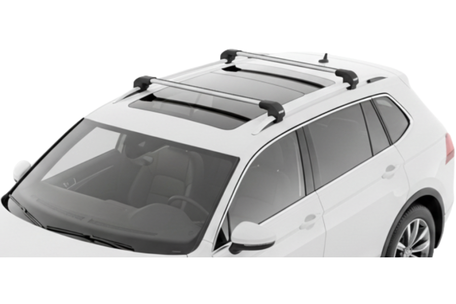 Barras THULE EDGE Flush para autos VOLKSWAGEN Tiguan Allspace desde 2017-2021