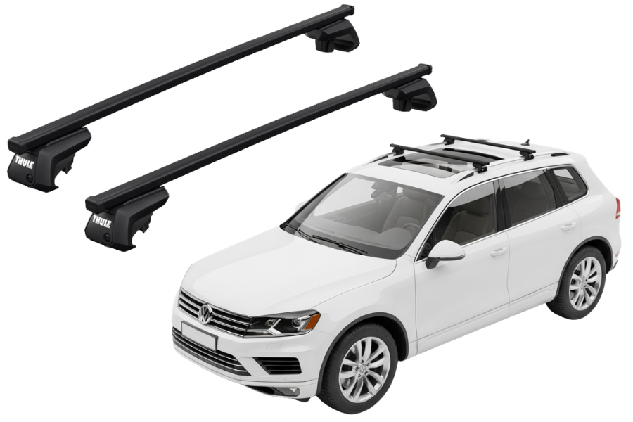 Barras THULE SmartRack XT para autos VOLKSWAGEN Touareg 2010 a 2018
