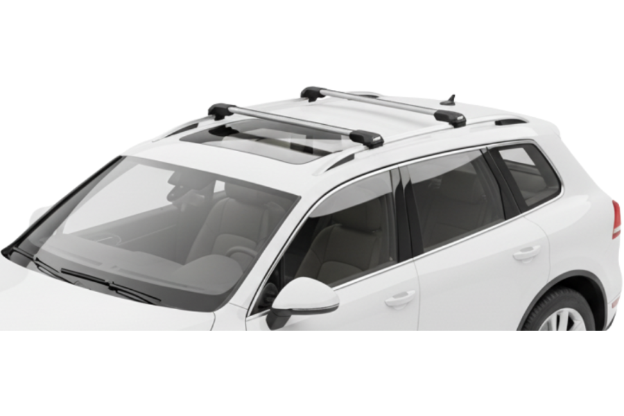 Barras THULE EDGE Flush para autos VOLKSWAGEN Touareg 2010 a 2018