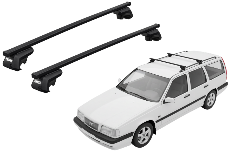 Barras THULE SmartRack XT para autos VOLVO 850 1993 a 1996