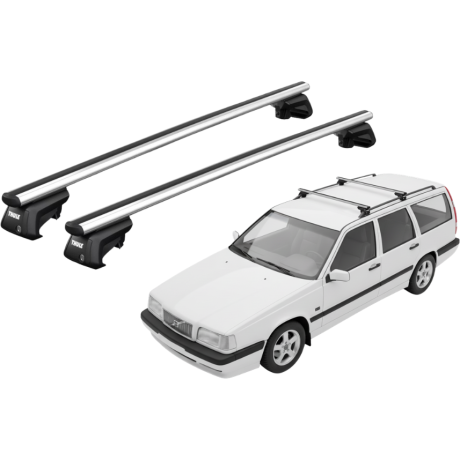 Barras THULE SmartRack XT AluBar para autos VOLVO 850 1993 a 1996