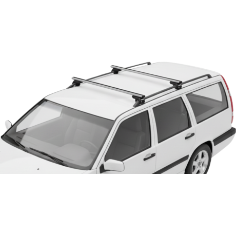 Barras THULE SmartRack XT AluBar para autos VOLVO 850 1993 a 1996