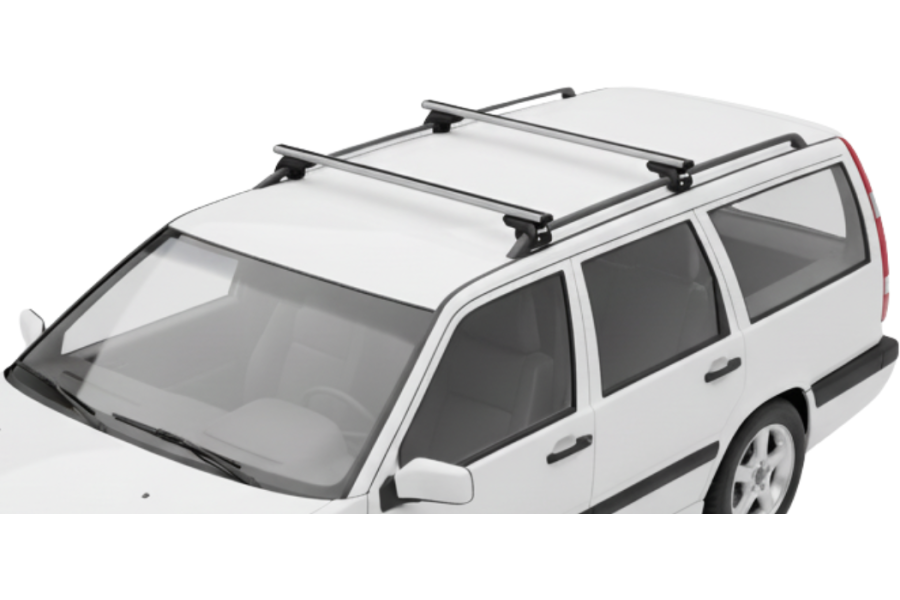 Barras THULE SmartRack XT AluBar para autos VOLVO 850 1993 a 1996