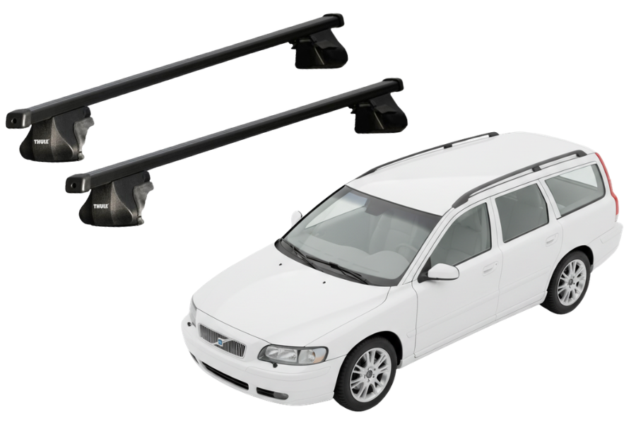 Barras THULE SmartRack para autos VOLVO V70 2000 a 2003