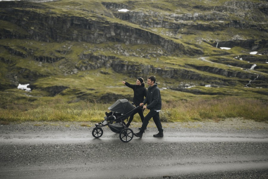 Coche Thule Urban Glide 3 + Bassinet | Mid Blue